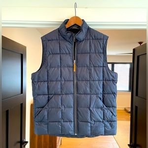 J. Crew Navy Men’s Puffer Vest